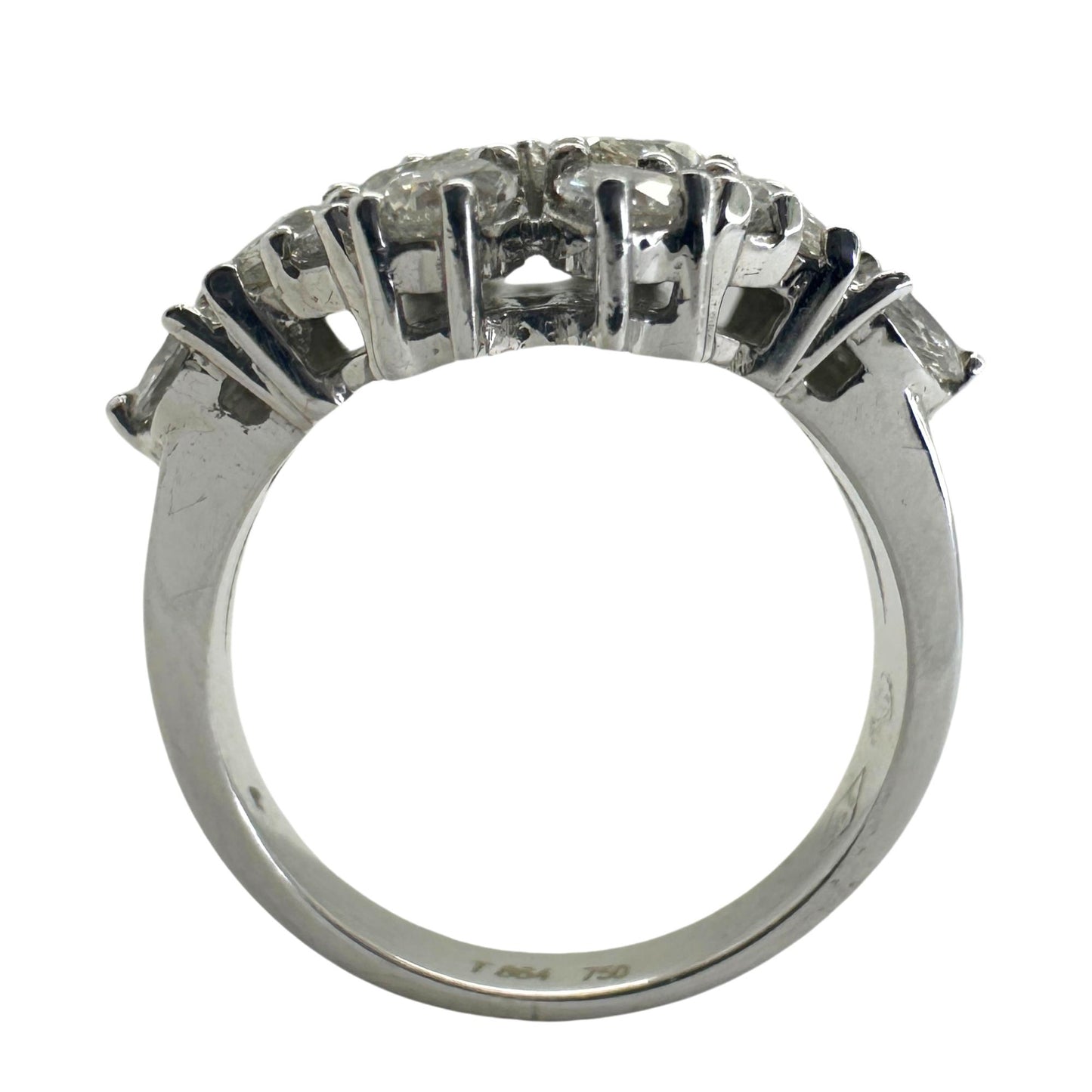 18k Pear Shaped Diamond Ring