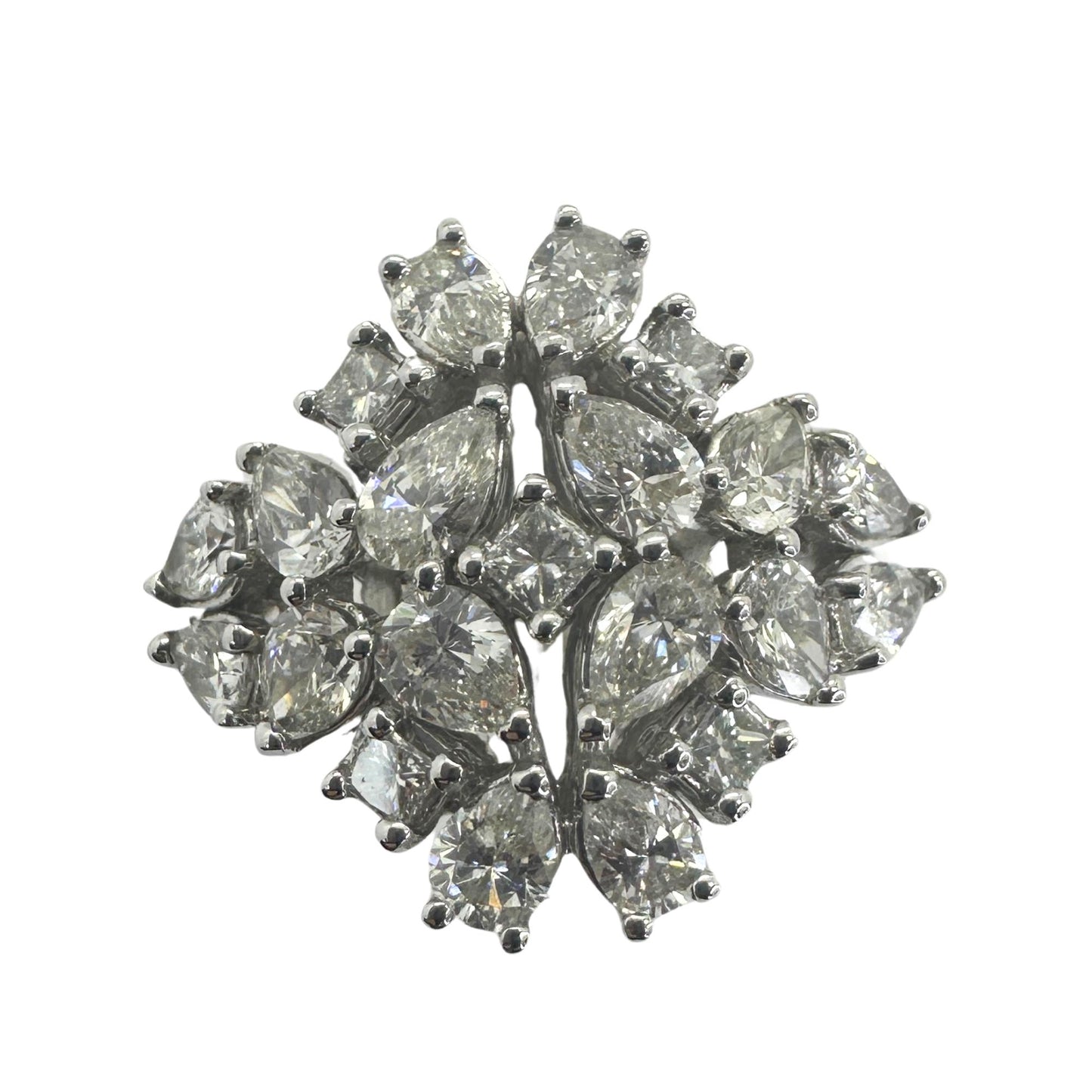 18k Pear Shaped Diamond Ring