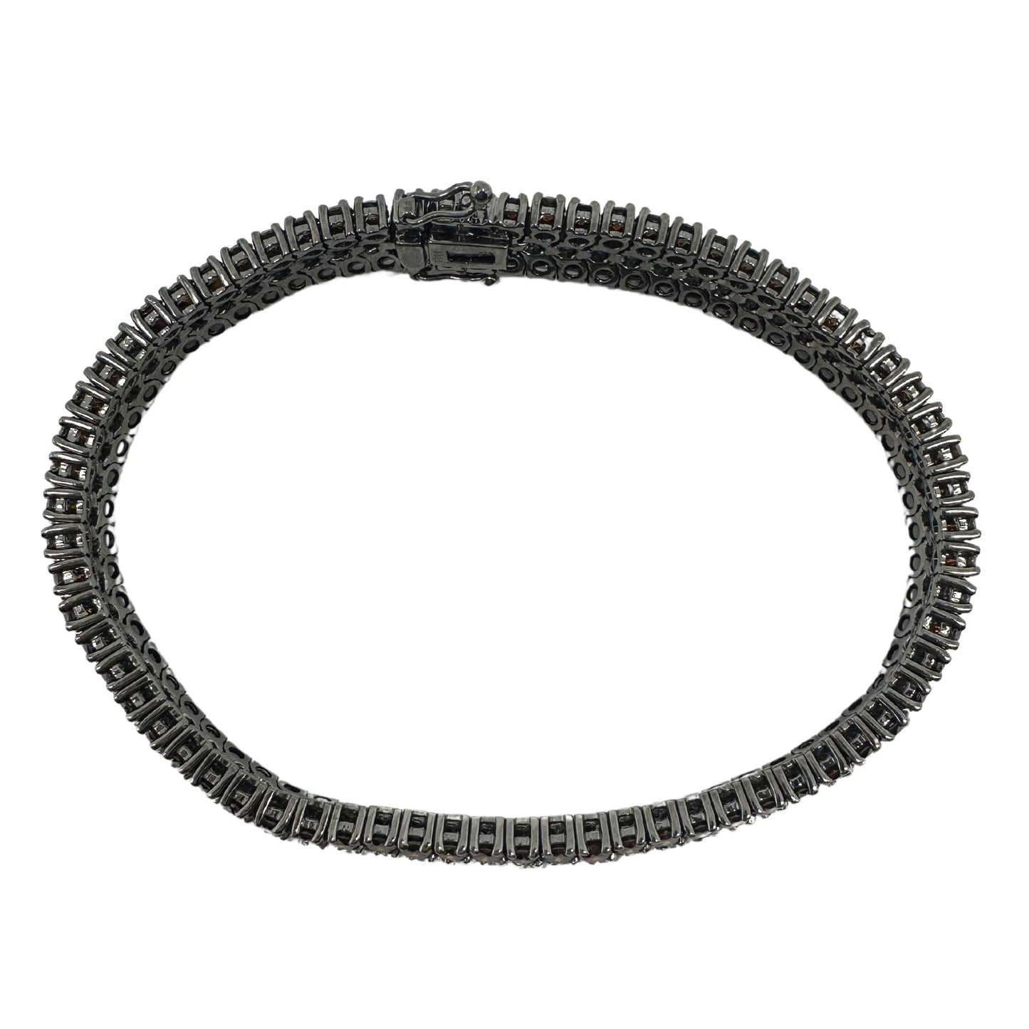 18K Diamond and Brown Diamond Bracelet