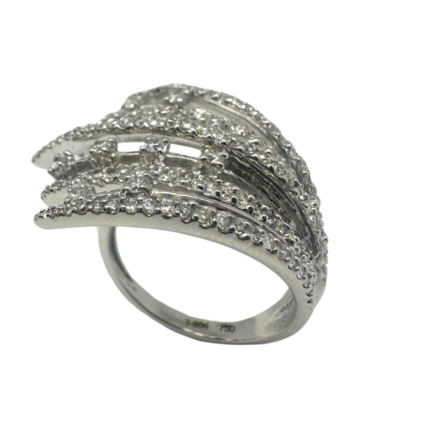 18k White Gold Diamond Ring