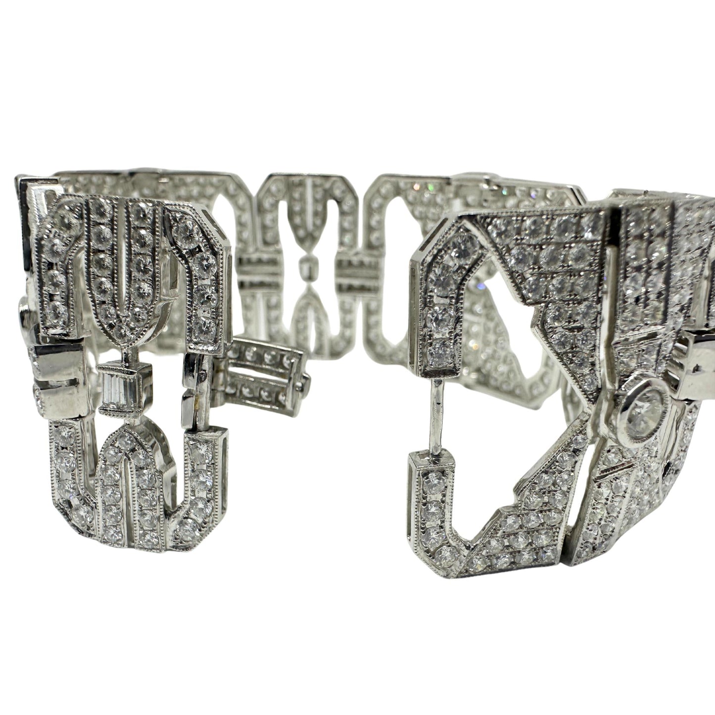 18K White Gold Diamond Bracelet