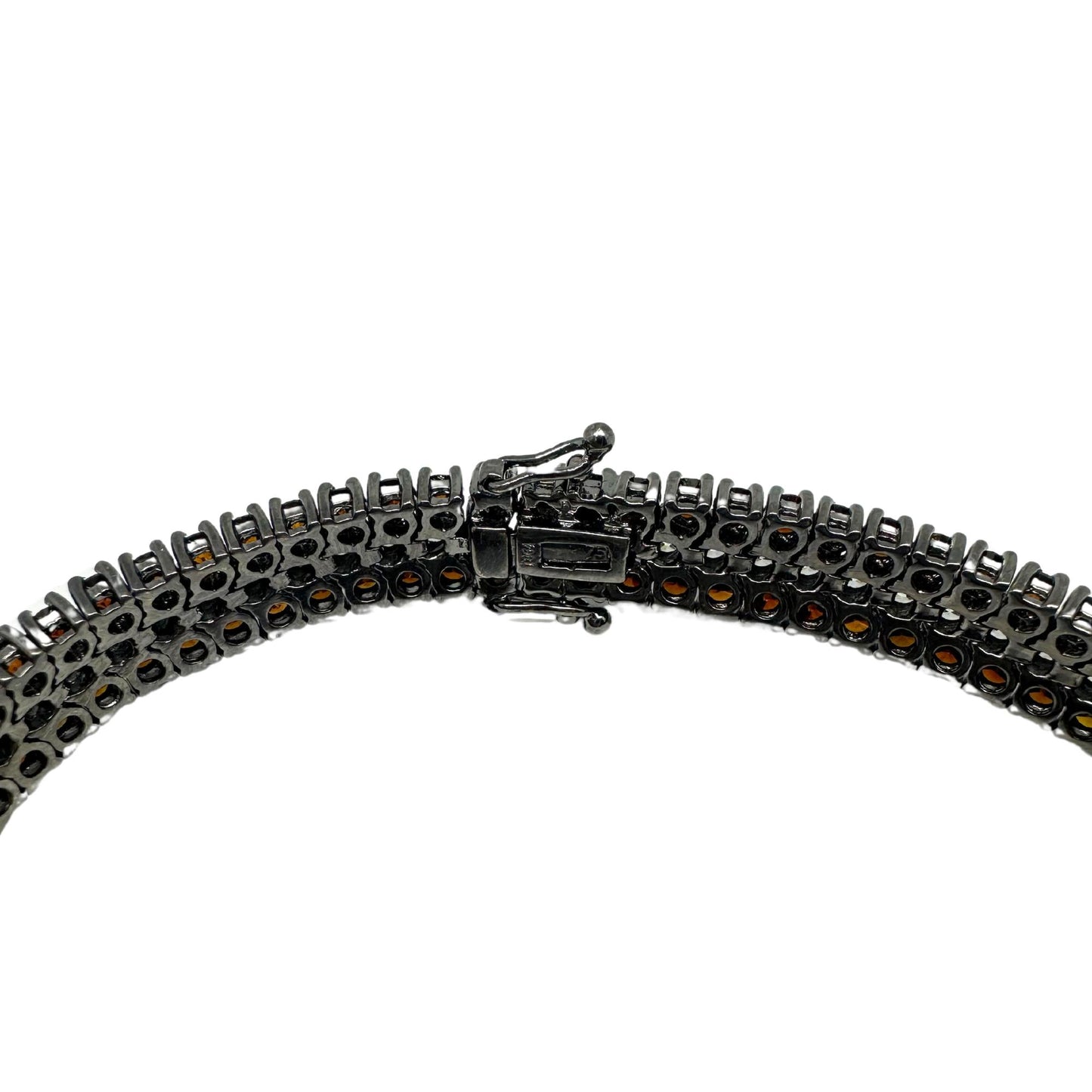 18K Diamond and Brown Diamond Bracelet