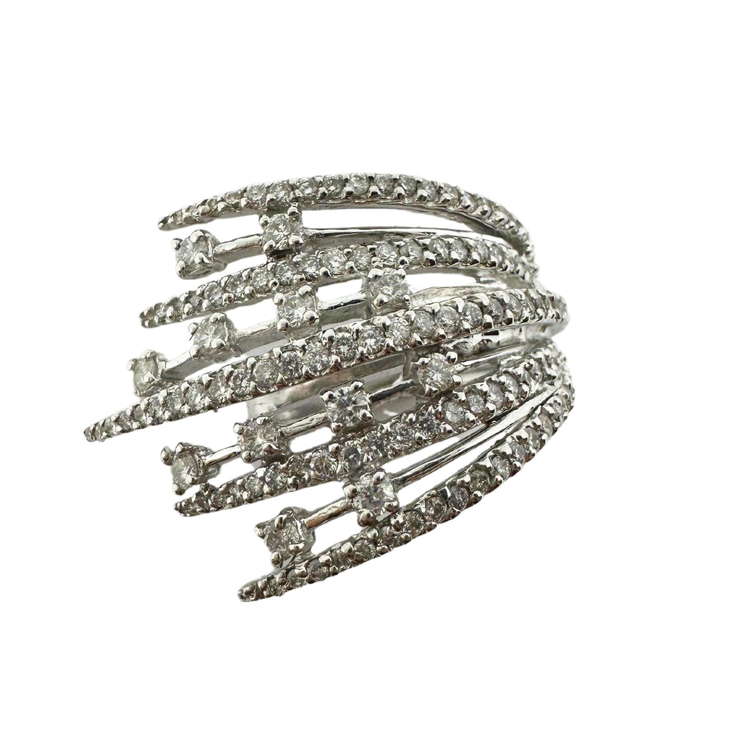 18k White Gold Diamond Ring