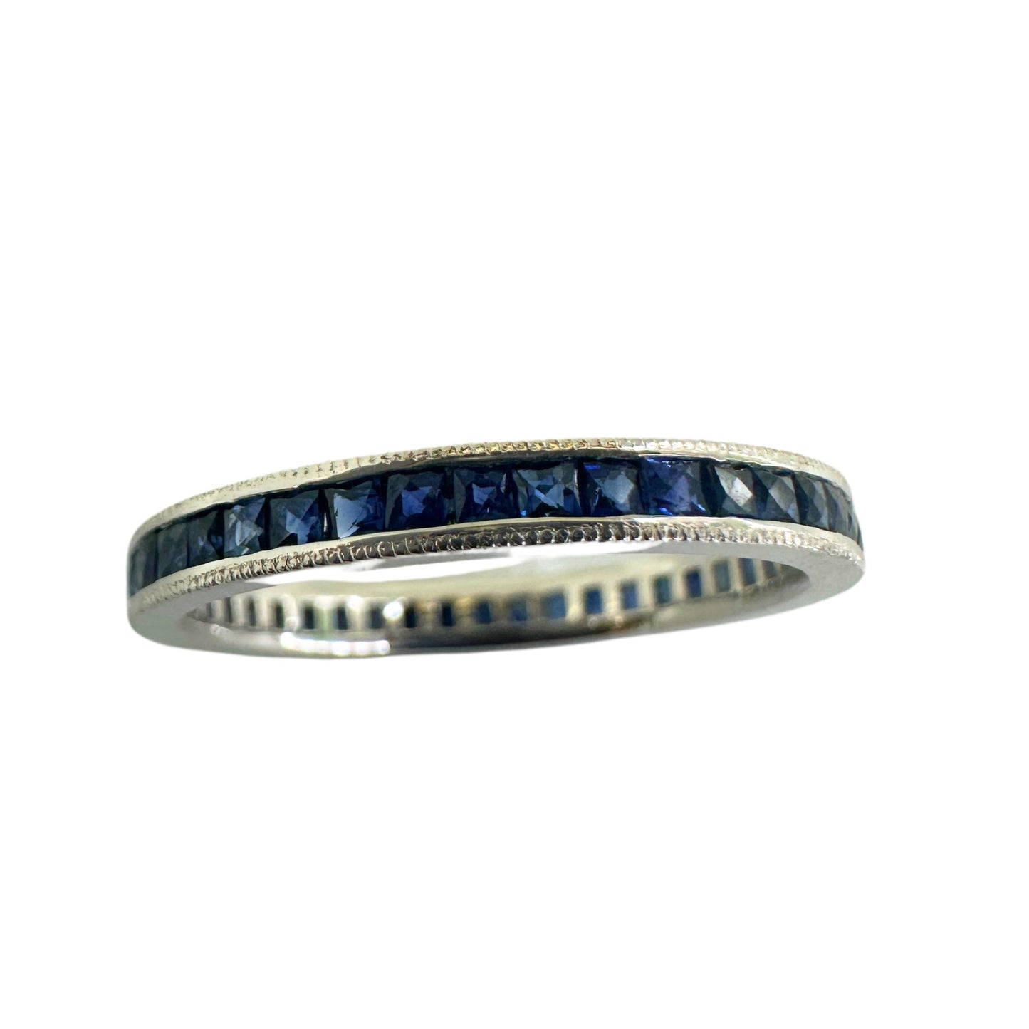 14K Sapphire Eternity Ring