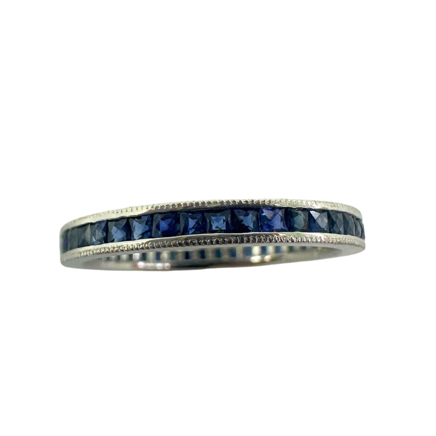 14K Sapphire Eternity Ring