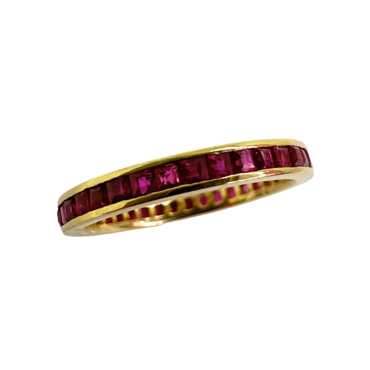 14K Ruby Eternity Ring