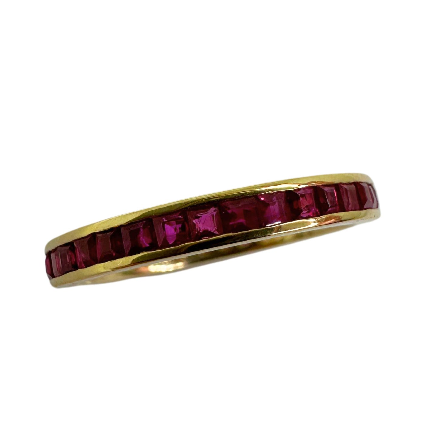 14K Ruby Eternity Ring