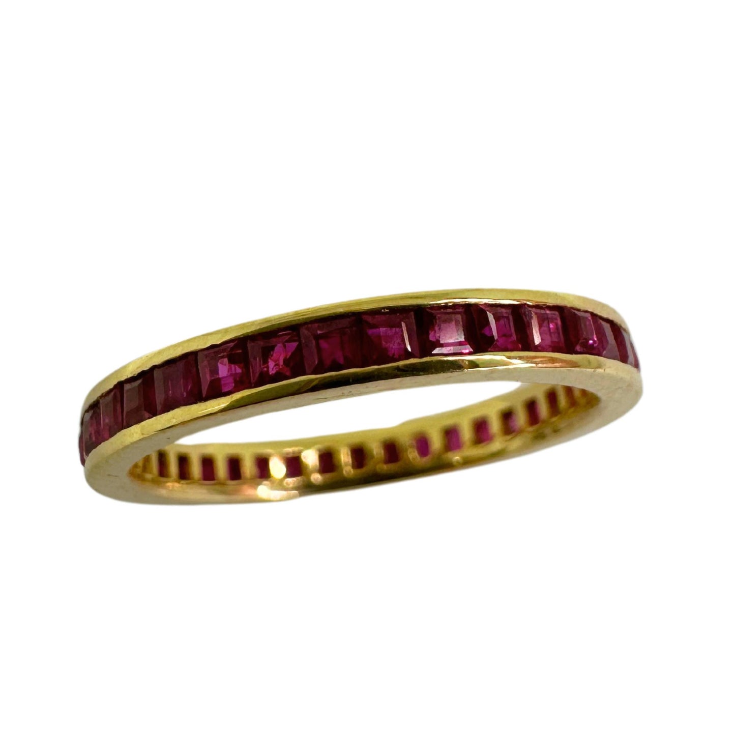 14K Ruby Eternity Ring
