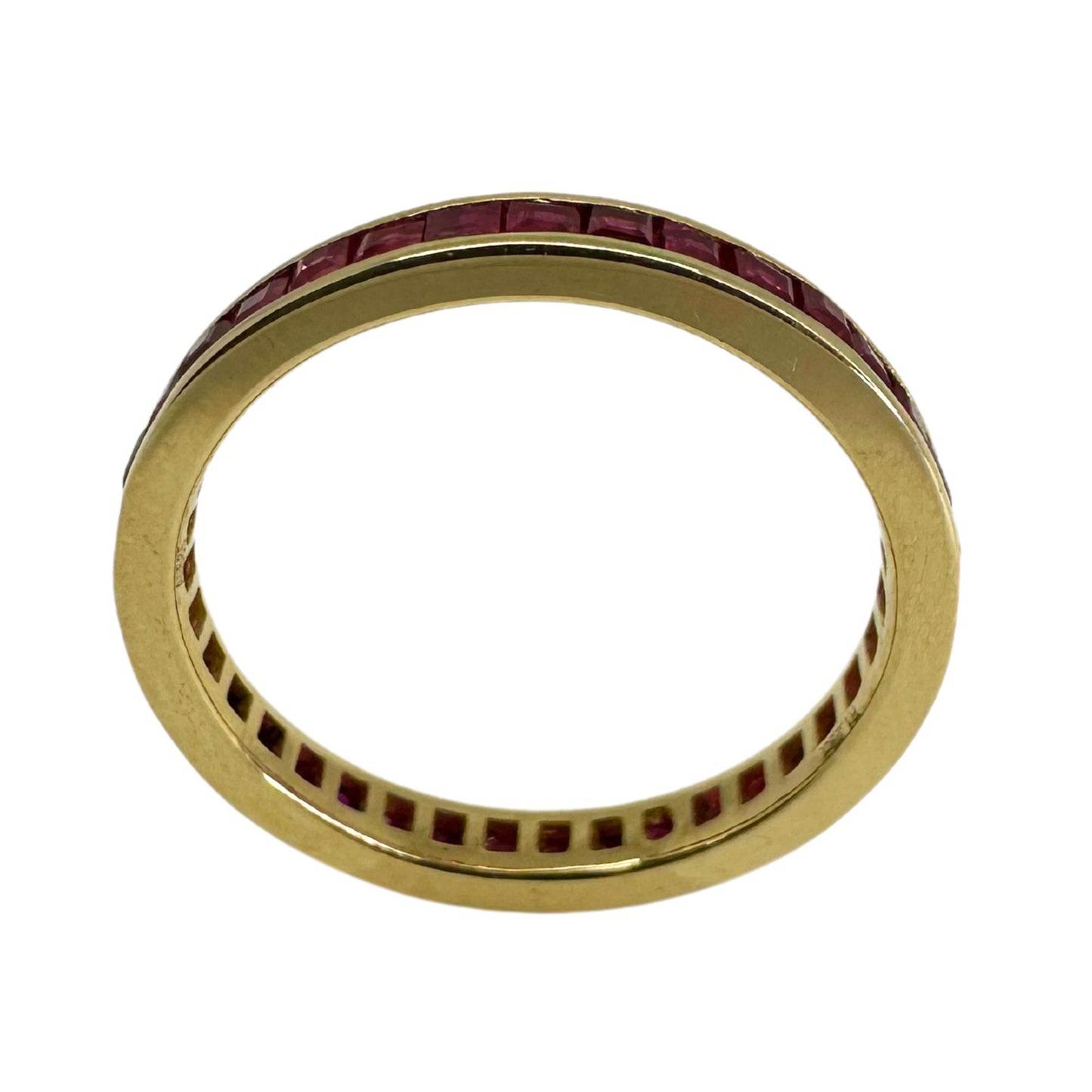 14K Ruby Eternity Ring