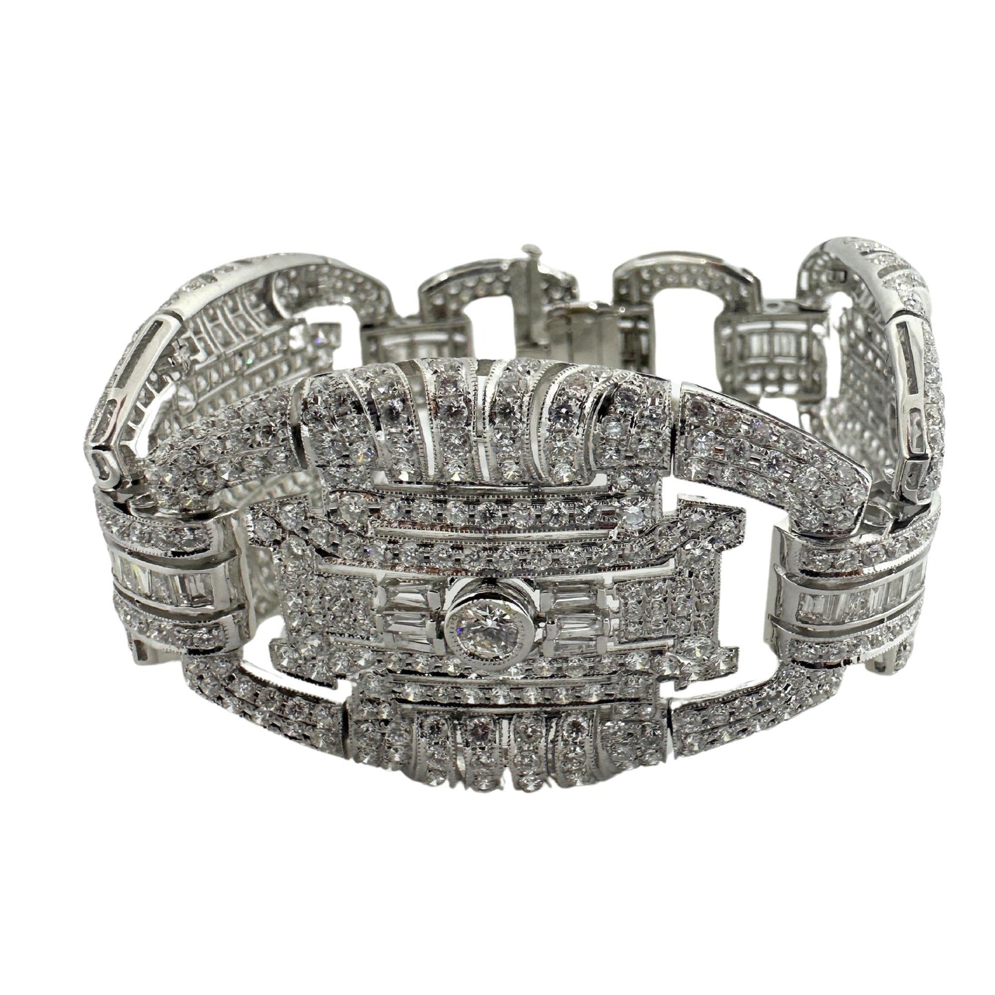 18K White Gold Diamond Bracelet
