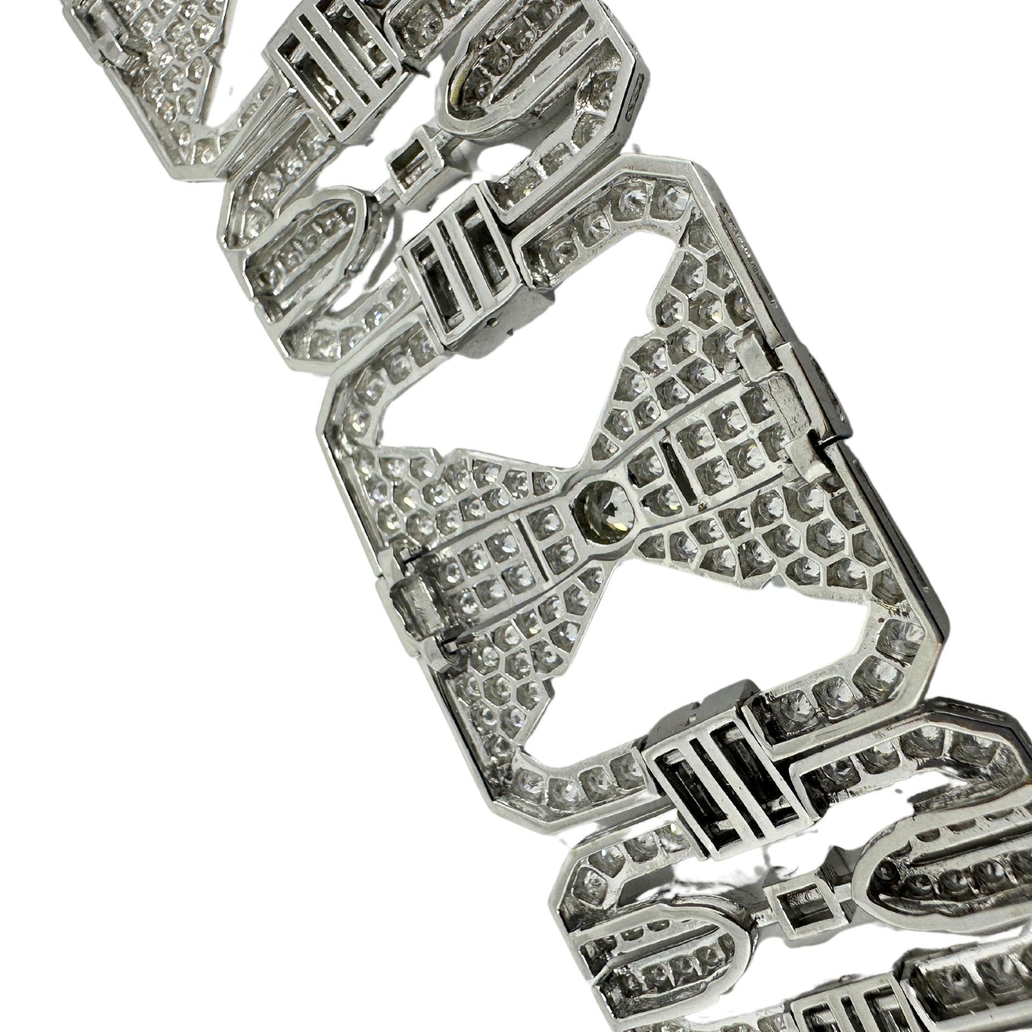 18K White Gold Diamond Bracelet