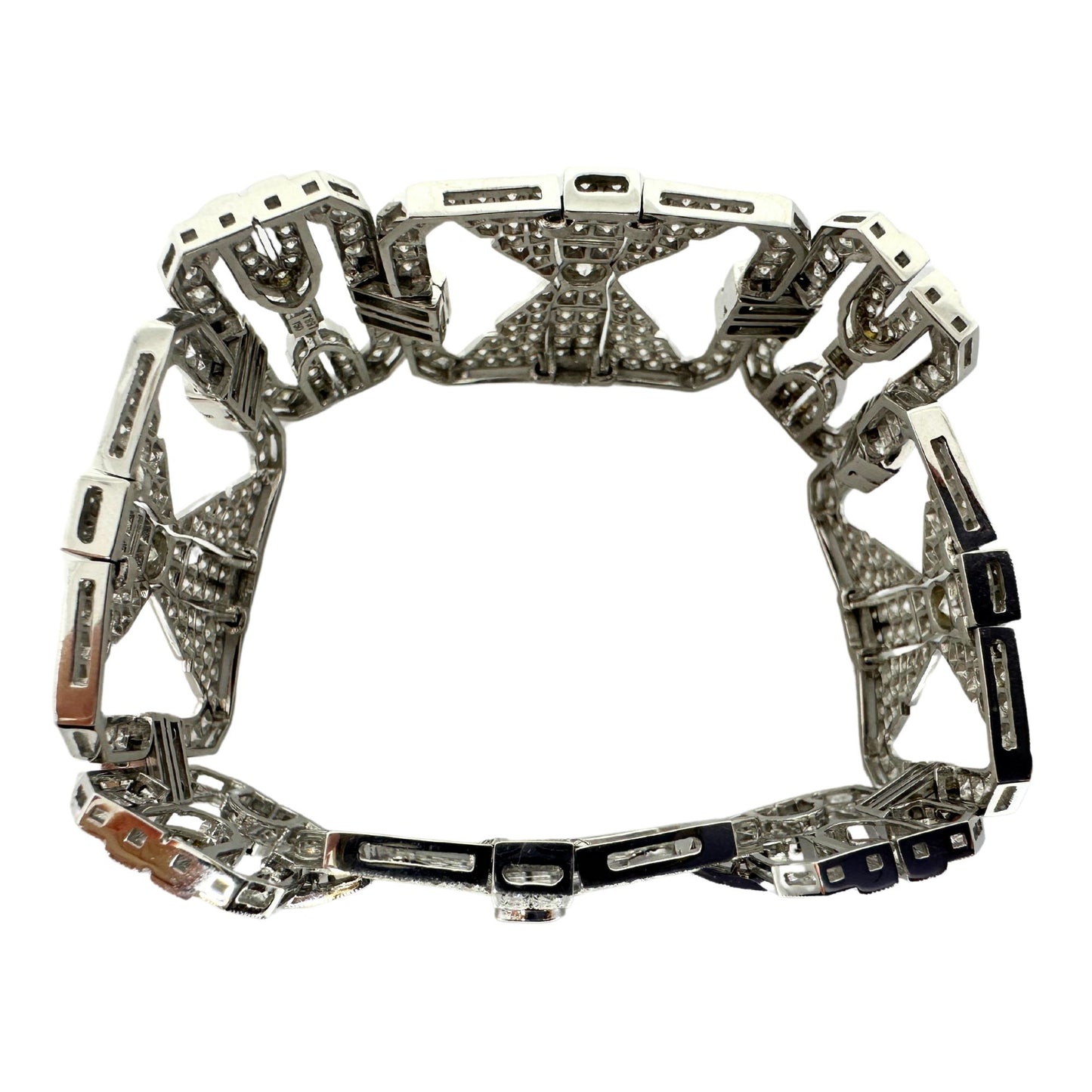 18K White Gold Diamond Bracelet