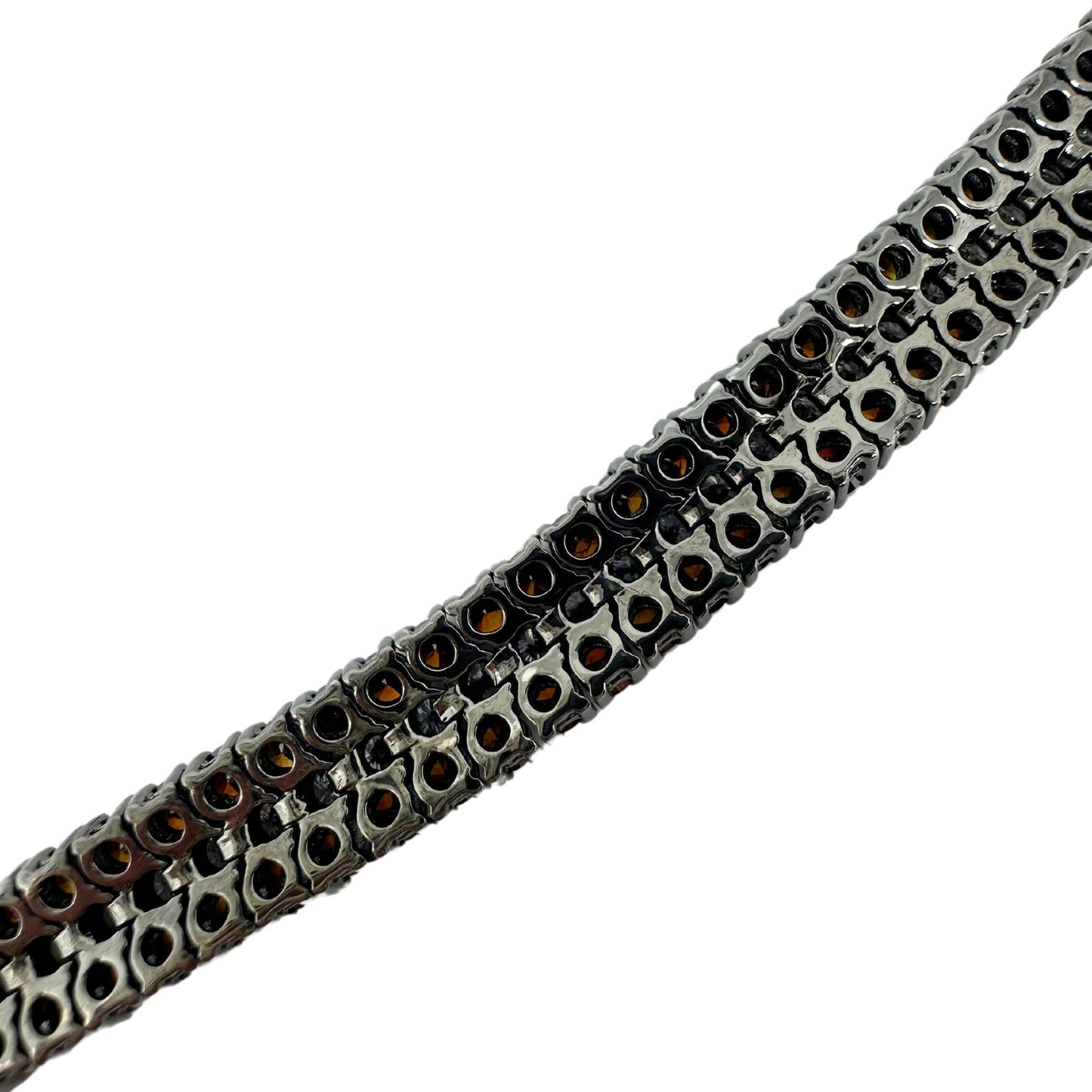 18K Diamond and Brown Diamond Bracelet