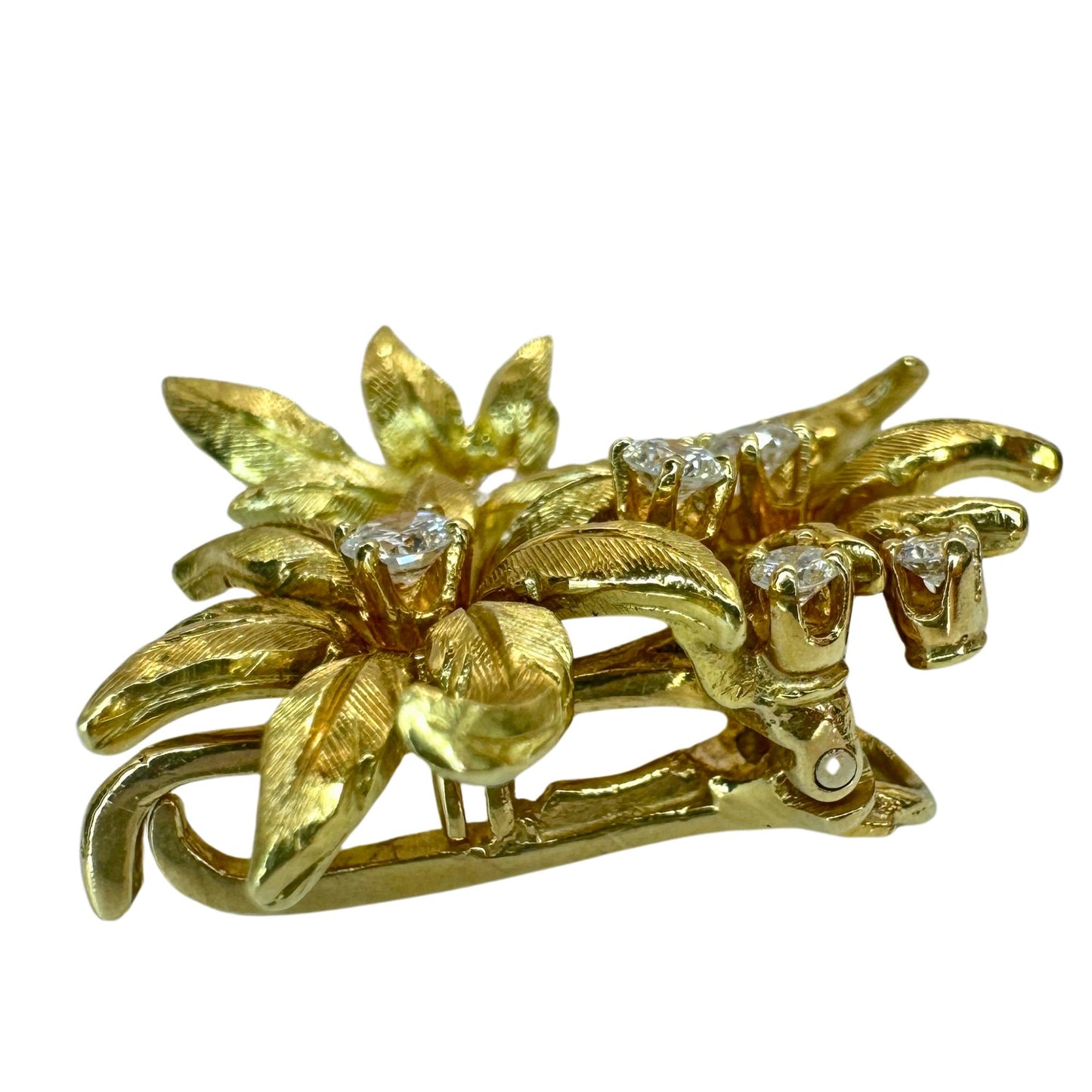 18k 1960's Kurt Wayne Diamond Pearl Enhancer