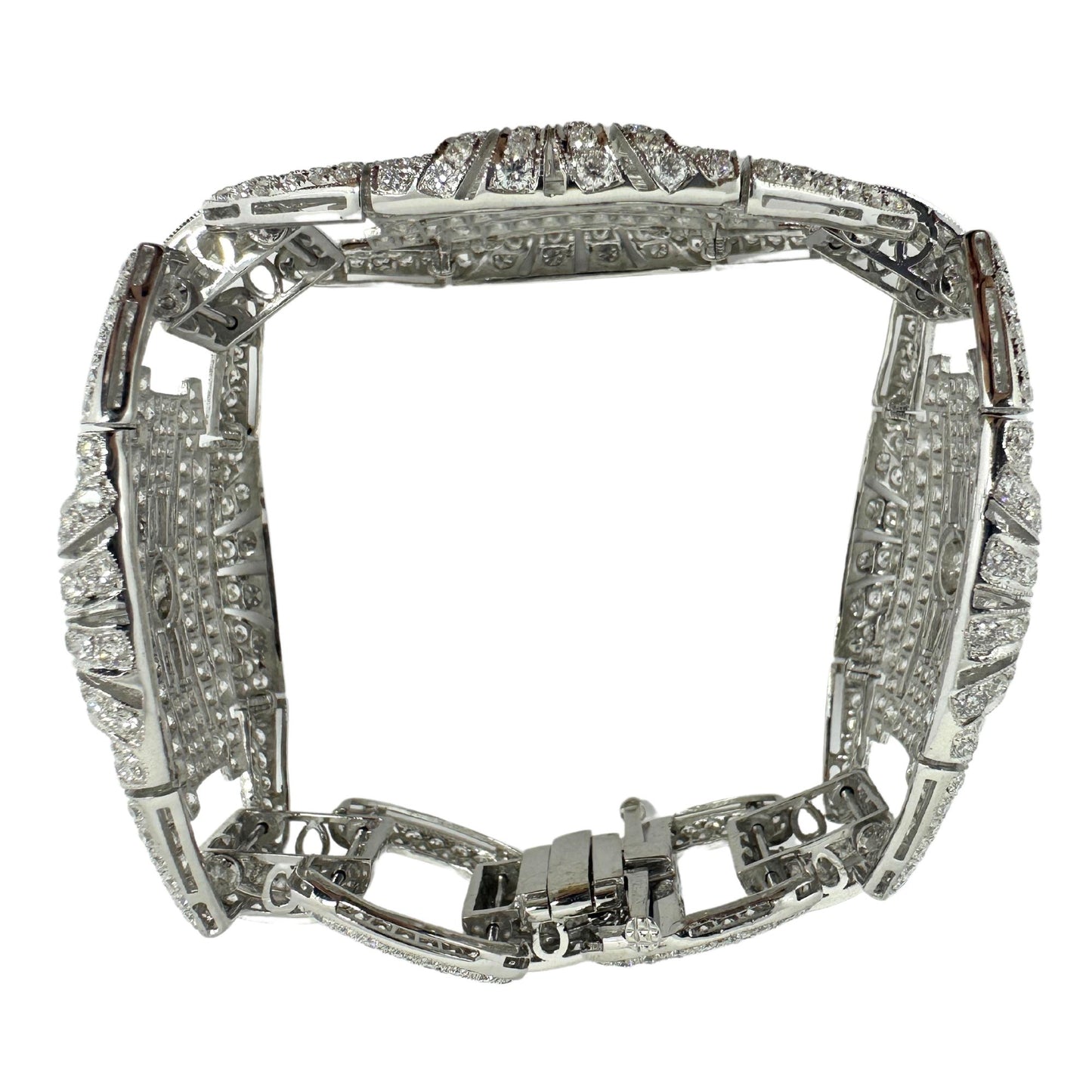 18K White Gold Diamond Bracelet