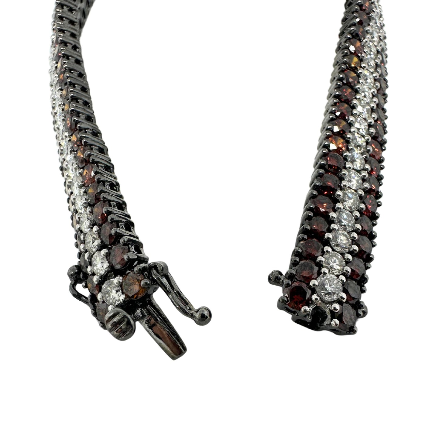 18K Diamond and Brown Diamond Bracelet