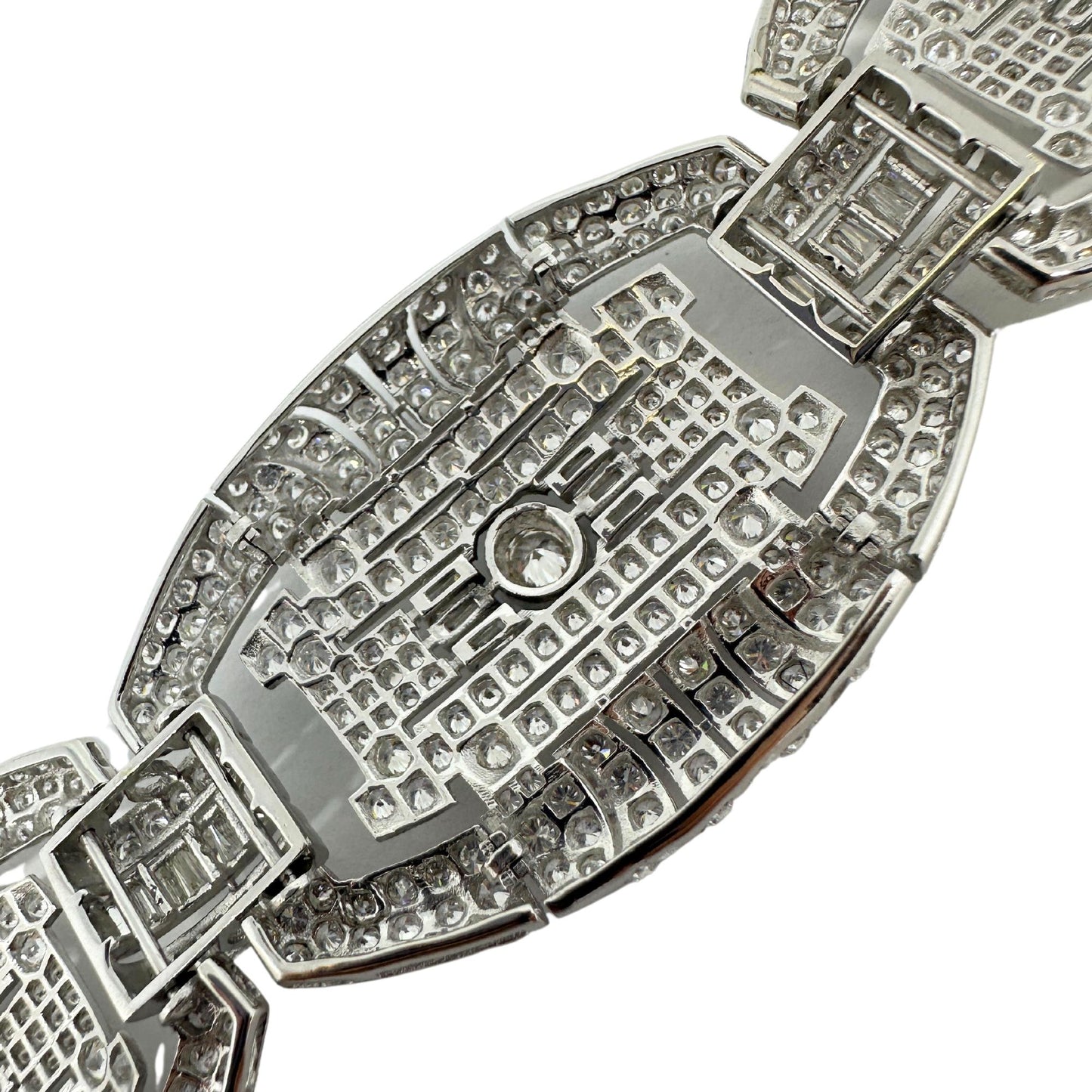 18K White Gold Diamond Bracelet