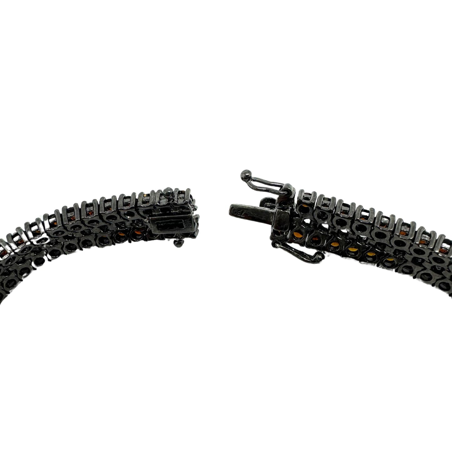 18K Diamond and Brown Diamond Bracelet