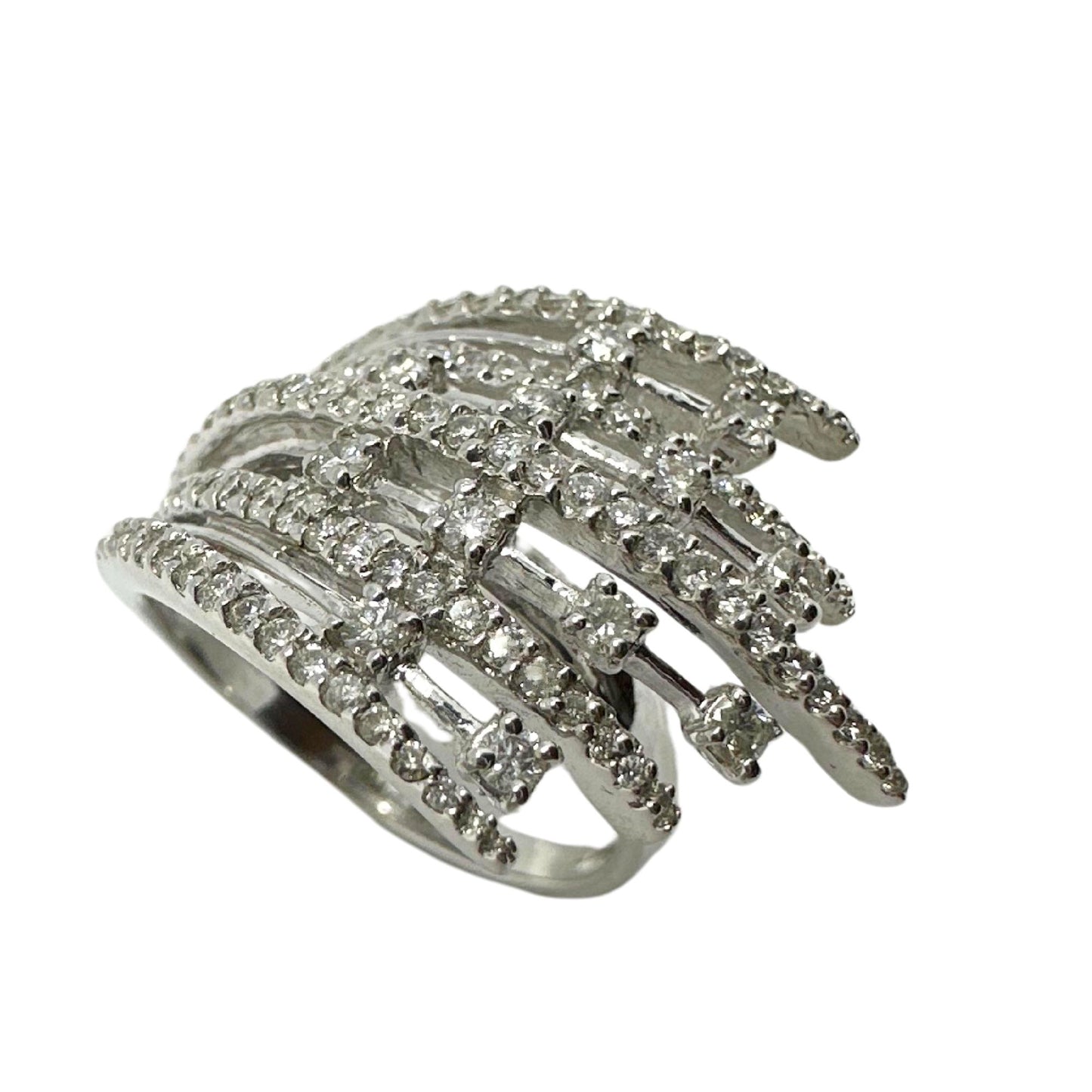 18k White Gold Diamond Ring
