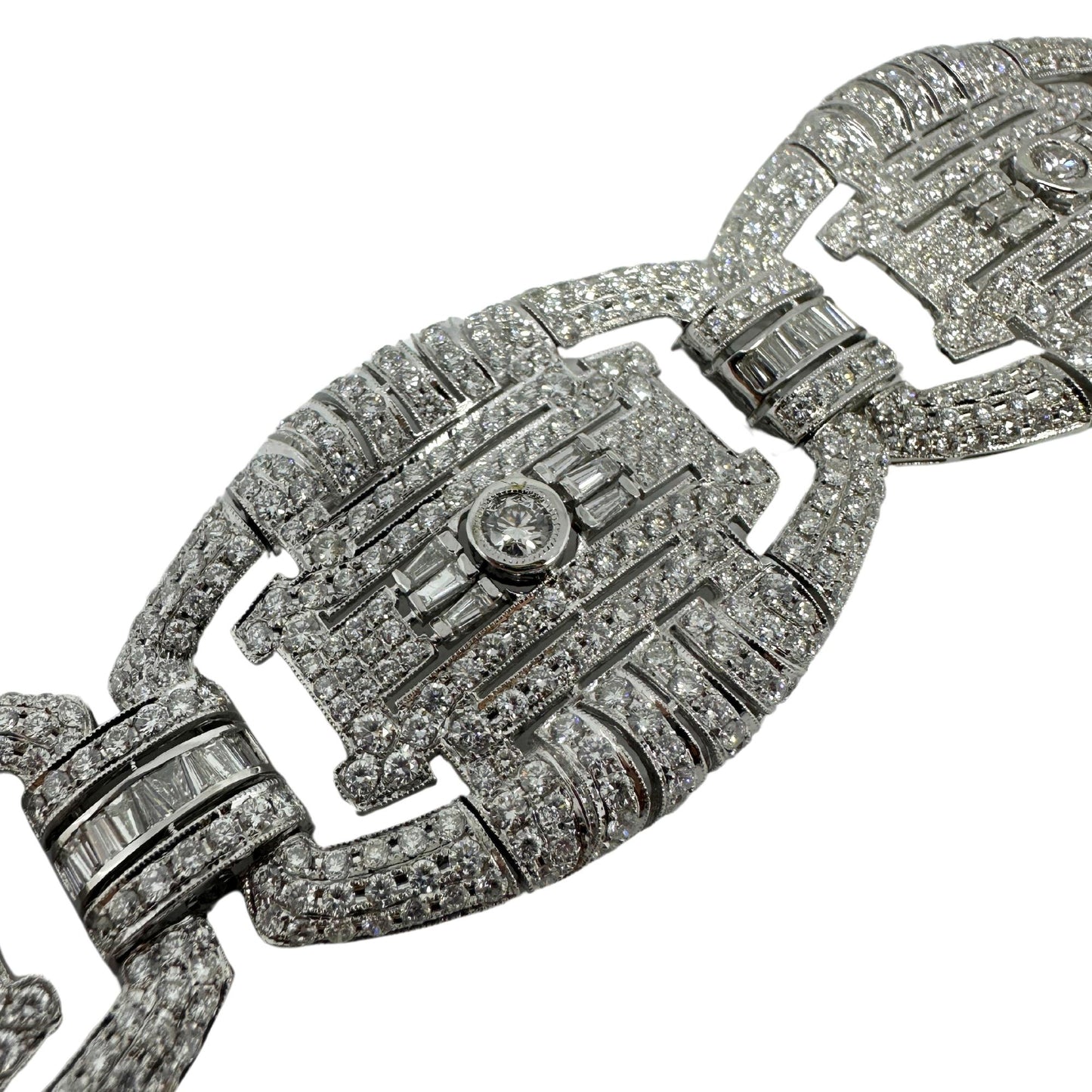 18K White Gold Diamond Bracelet