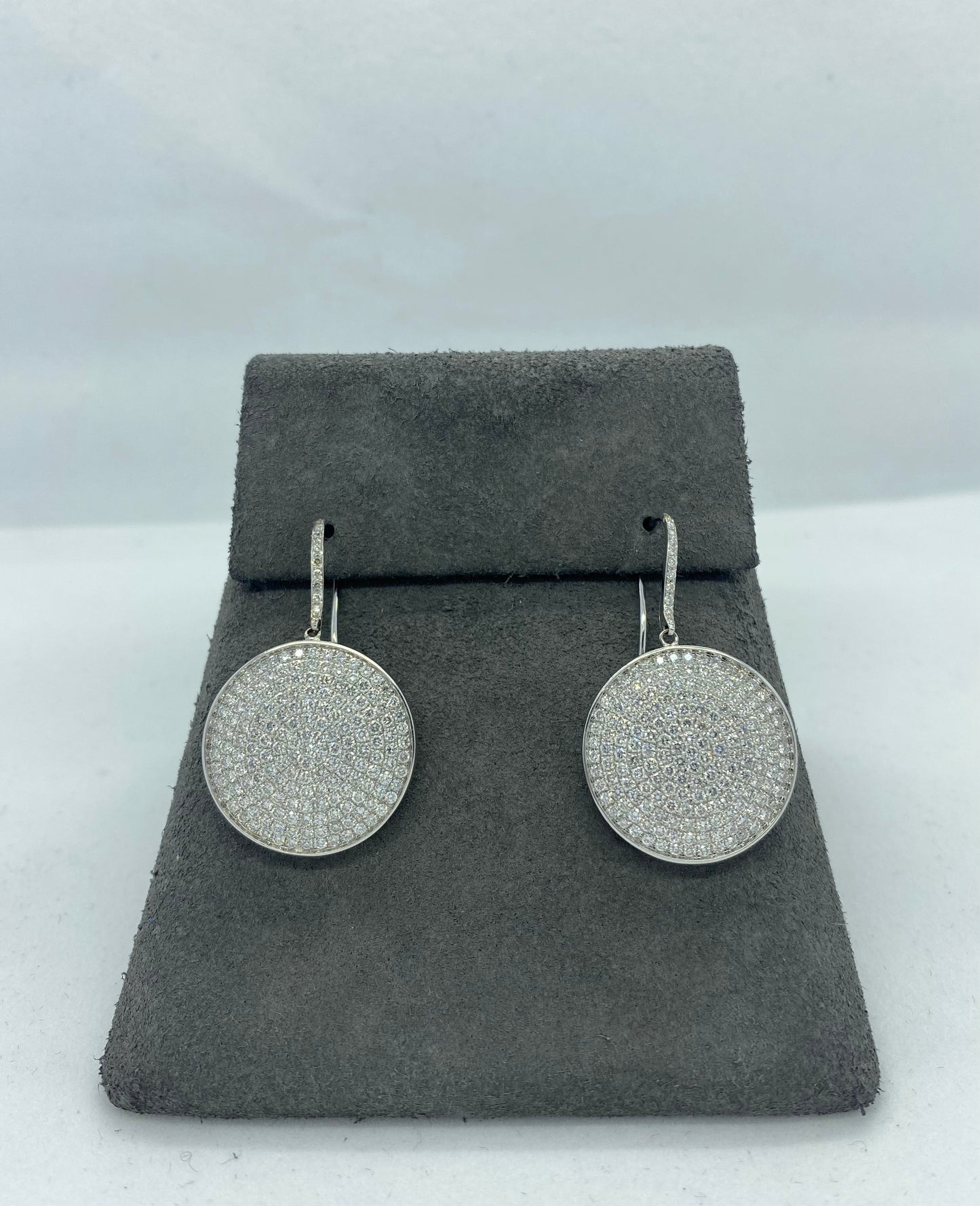 18K Diamond Earrings