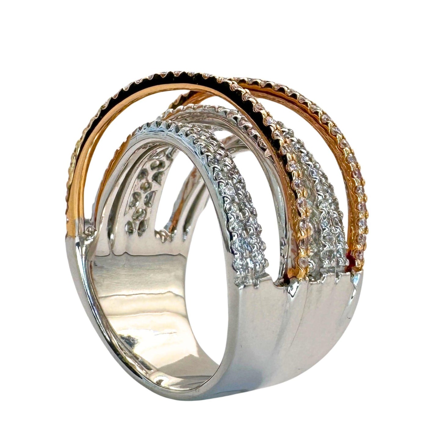 18k Diamond Band Ring