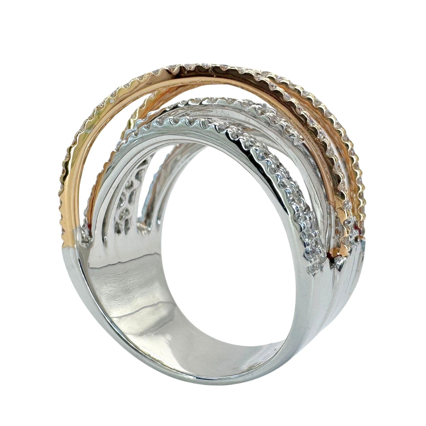 18k Diamond Band Ring