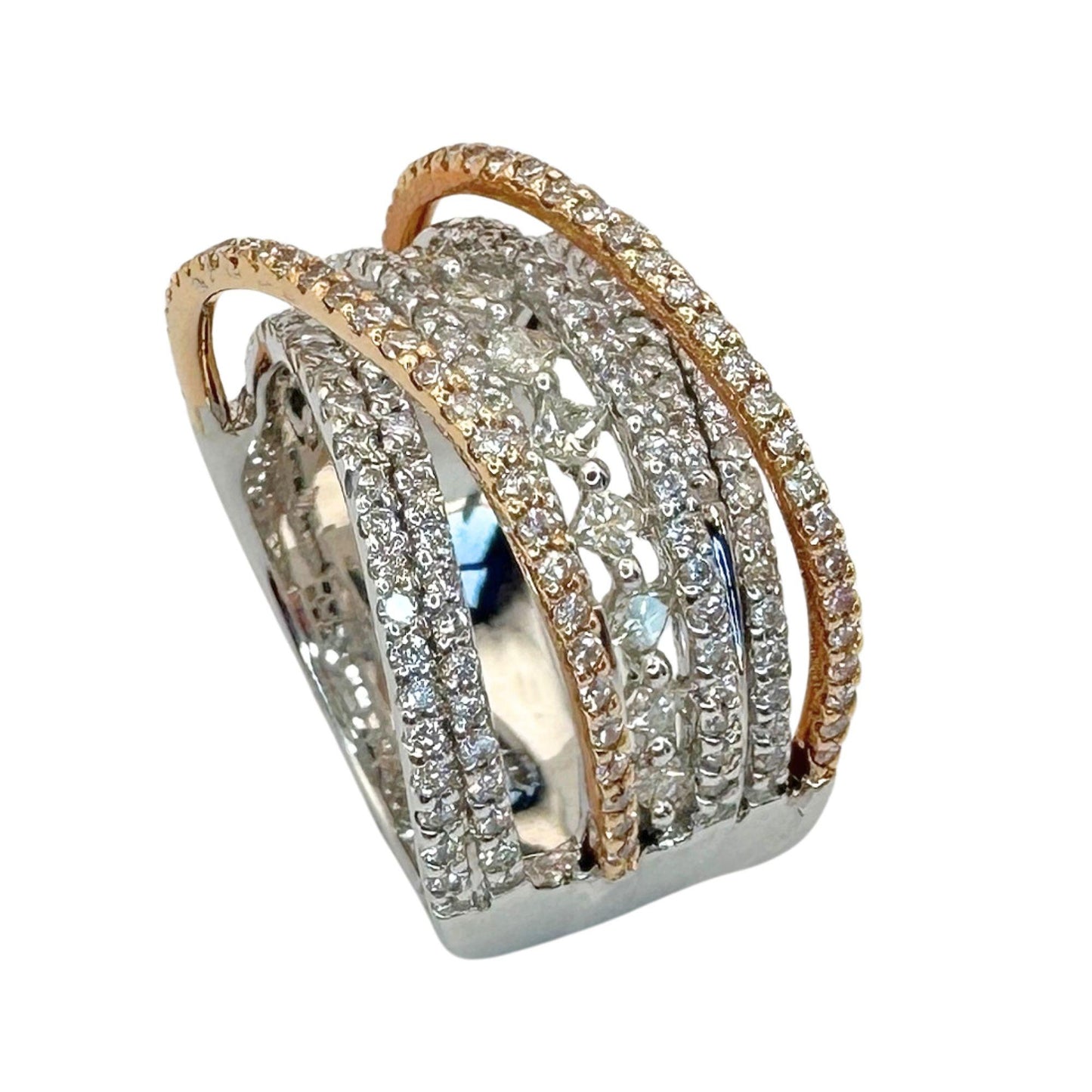 18k Diamond Band Ring