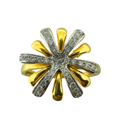 18k Diamond Fireworks Ring