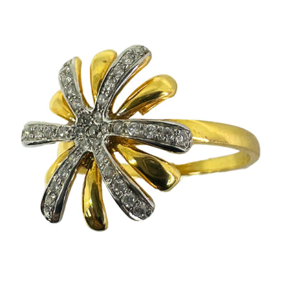 18k Diamond Fireworks Ring