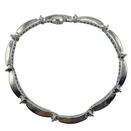 18K 5.02 Carat Diamond Bracelet - 7.5 inches