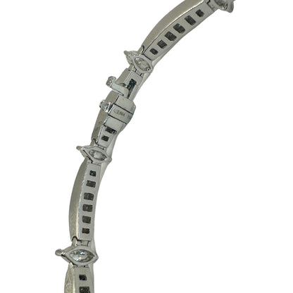 18K 5.02 Carat Diamond Bracelet - 7.5 inches