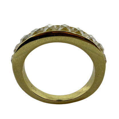 18K Yellow Gold 2.00 Carat Repurposed French Cut Diamond Band - Size 5