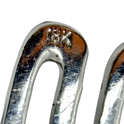 18K White Gold 11.93 Carat Diamond Bracelet - 7 inches