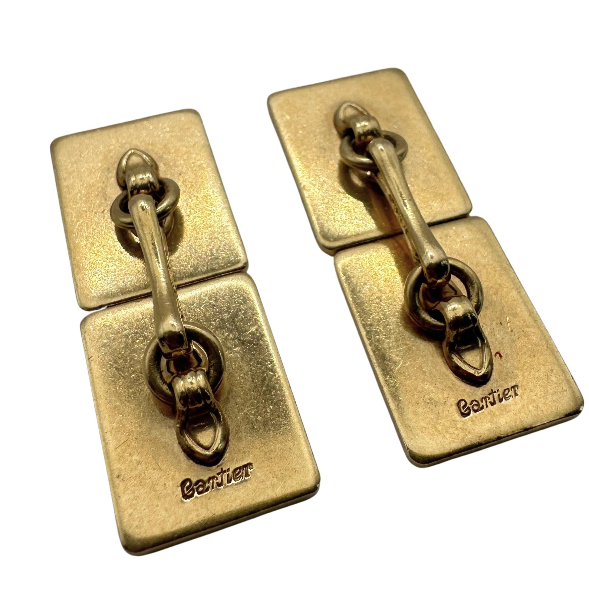 14k Cartier Cufflinks