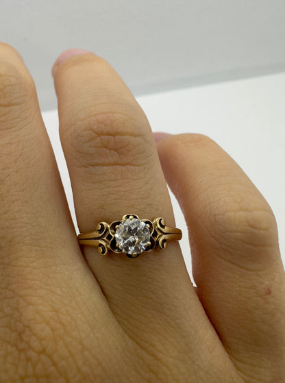 Victorian Diamond Engagement Ring