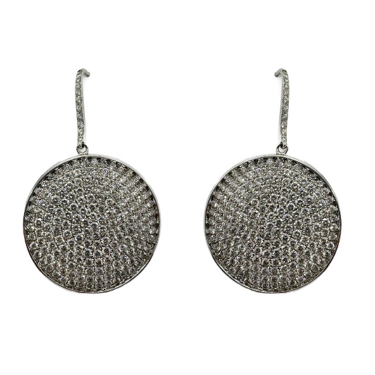 18K Diamond Earrings