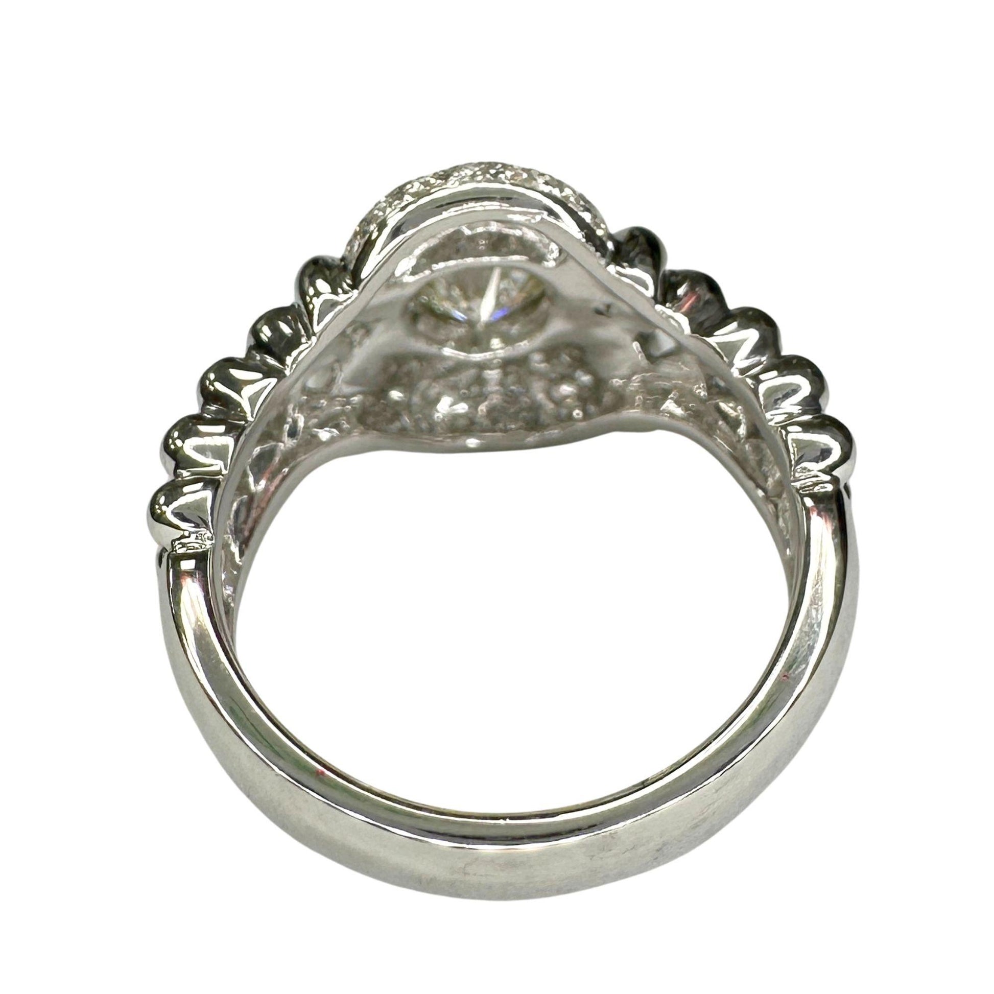 18k White Gold Diamond Ring